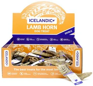 1ea 36pc Icelandic+ Small Lamb Horn With Marrow - Treat